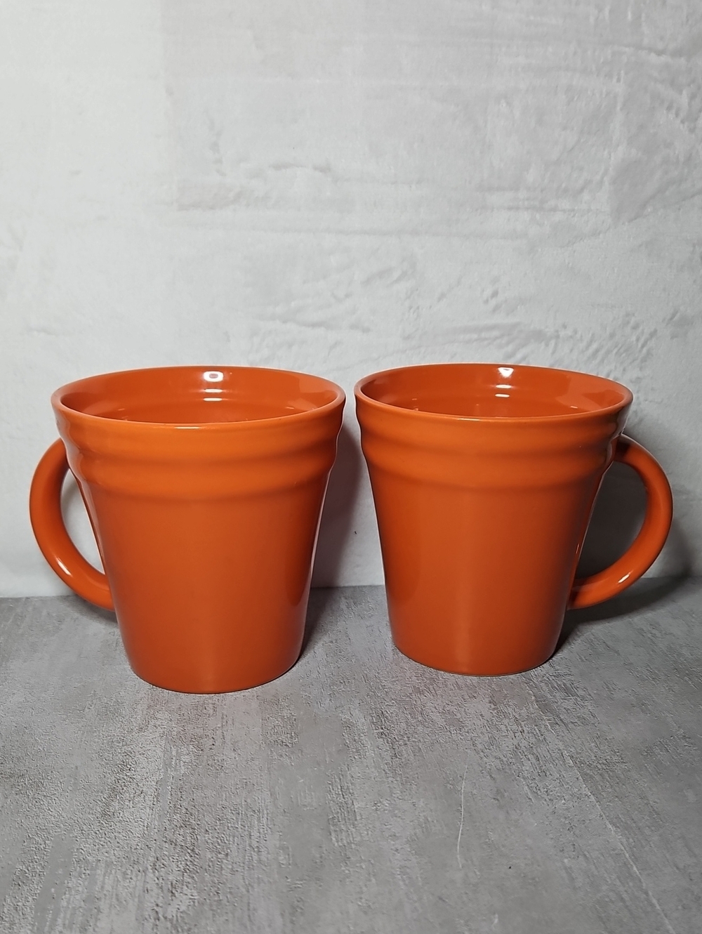2 Rachel Ray Orange Mugd